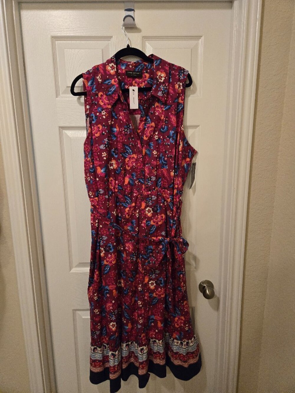 Lane Bryant size 22 sleeveless dress new with tags